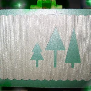 Weihnachtskarte Baum