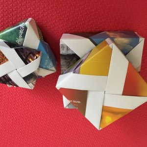 Origamiboxen -Bingo  Buchstabe O