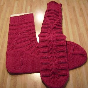Socken nach Muster von Regina Satta