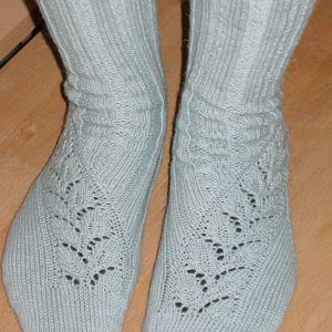 Socken aus Regia Angora Merino