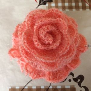 Marmeladeglashut mit Rose