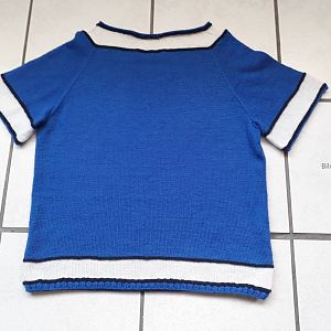 Pullover blauweiß