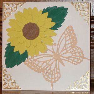 Themenkarte Sonnenblume