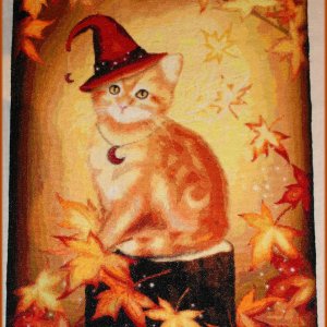 Mini Autumn Cat Magic