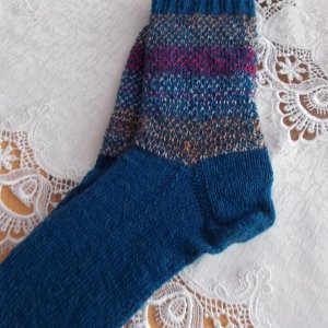 Socken Gr.40/41-Broken Seed Stitch