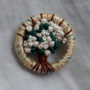 Dorset Button-Kirschblüte