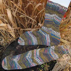 Wellen-Socken
