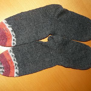 Die ersten Socken des Jahres