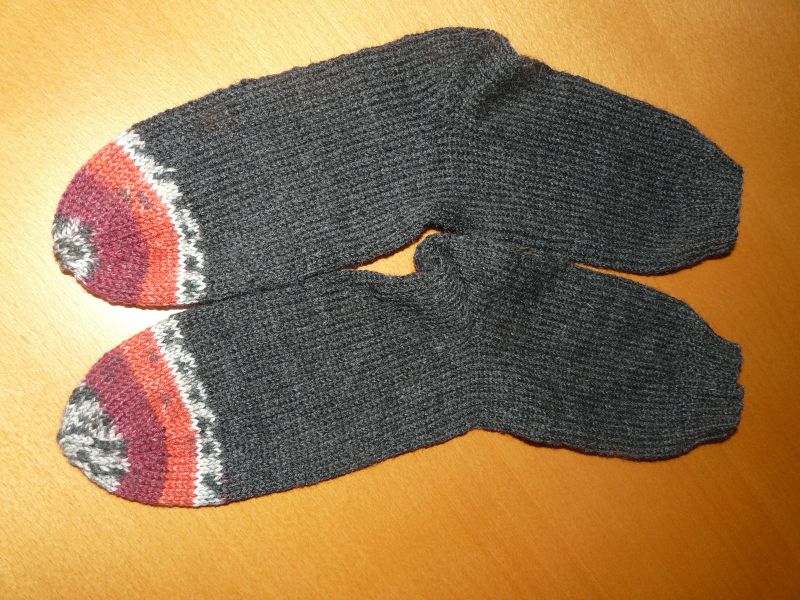 Die ersten Socken des Jahres