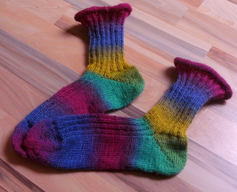 Die letzten Socken für 2012