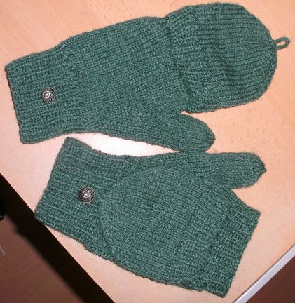 Fingerlose Handschuhe!