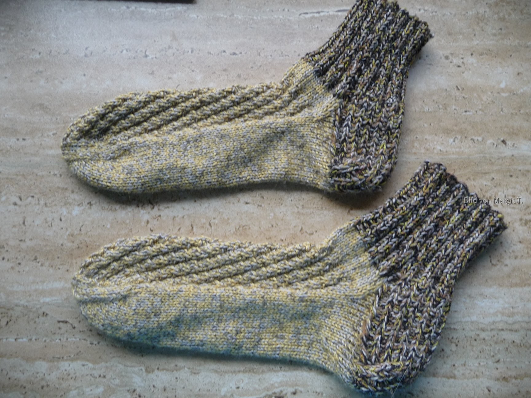 Margit`s entworfene Socken