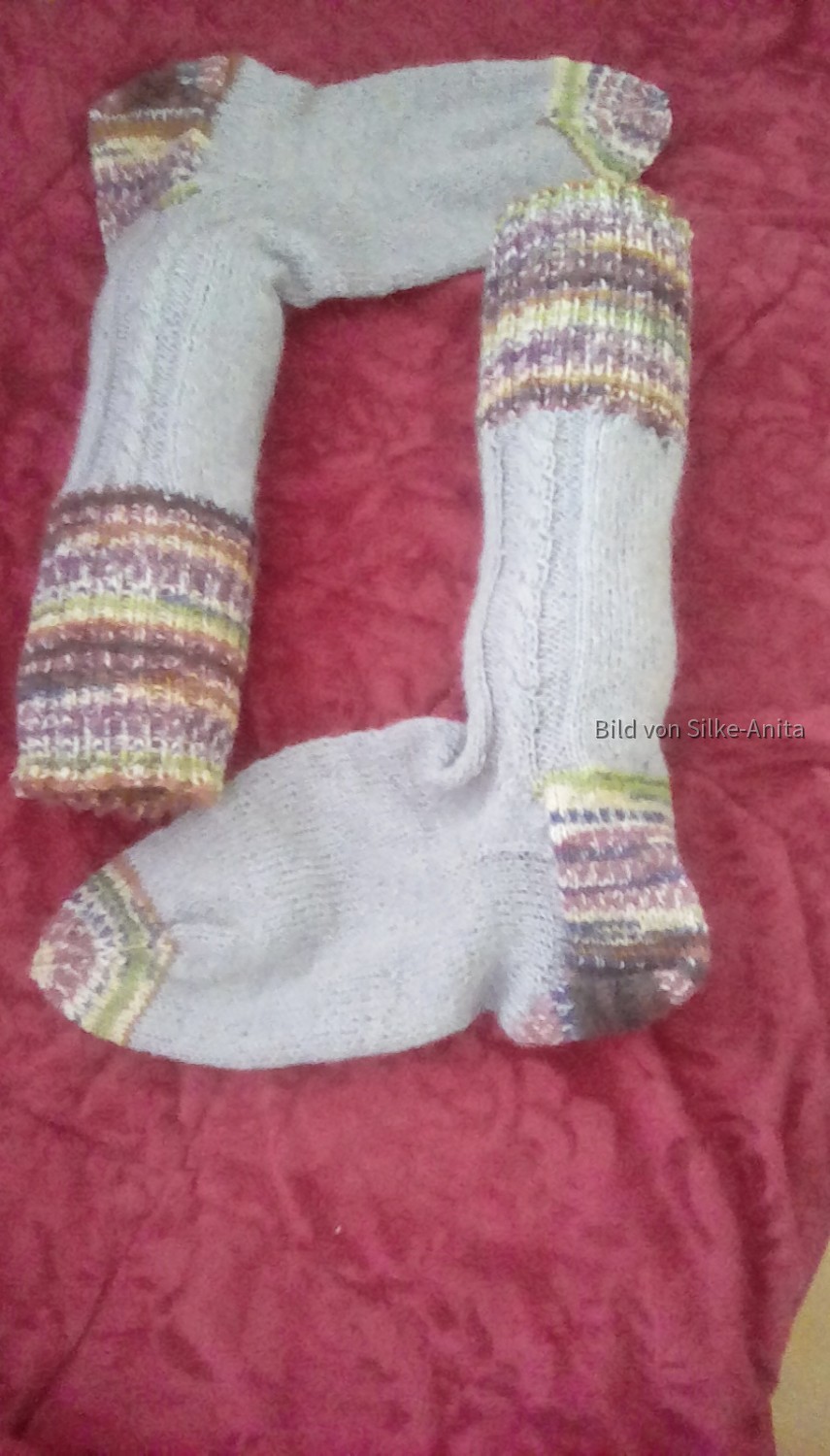 Meine April Charity Socken
