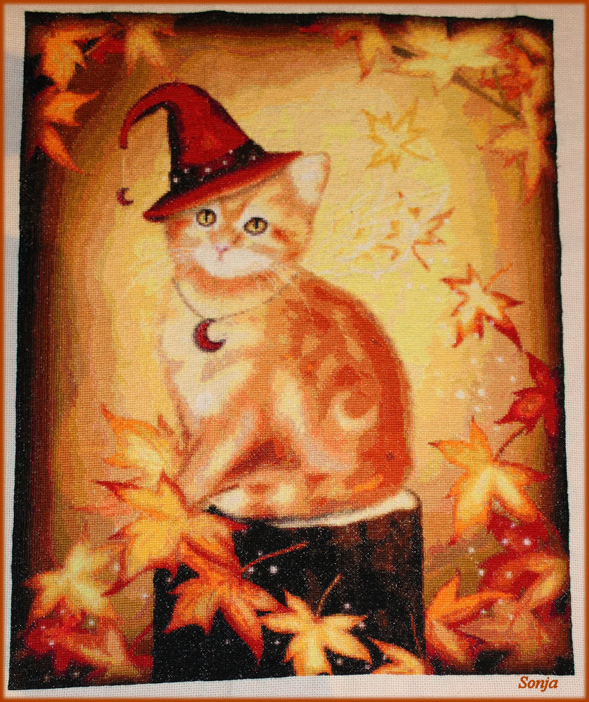 Mini Autumn Cat Magic
