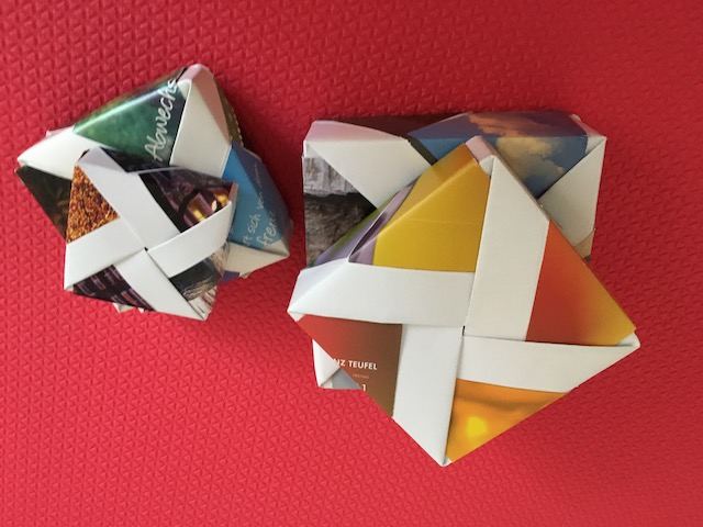 Origamiboxen -Bingo  Buchstabe O
