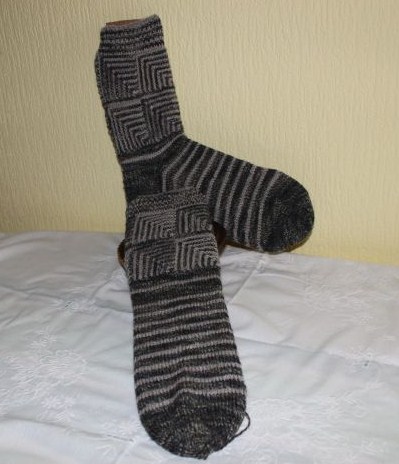 Patchwork Socken