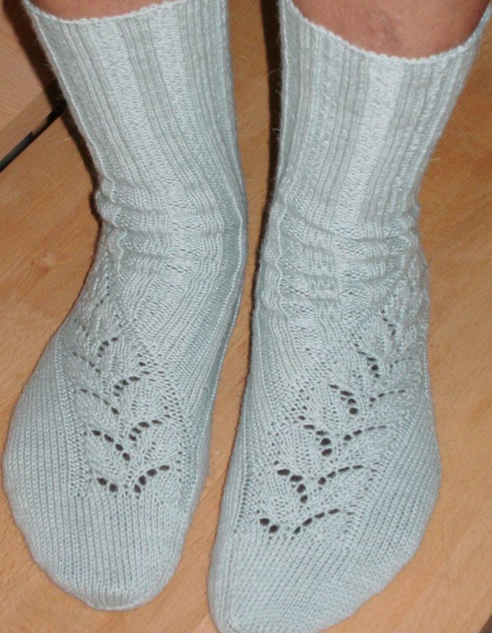 Socken aus Regia Angora Merino