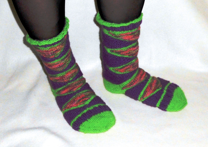 Twist-Socken