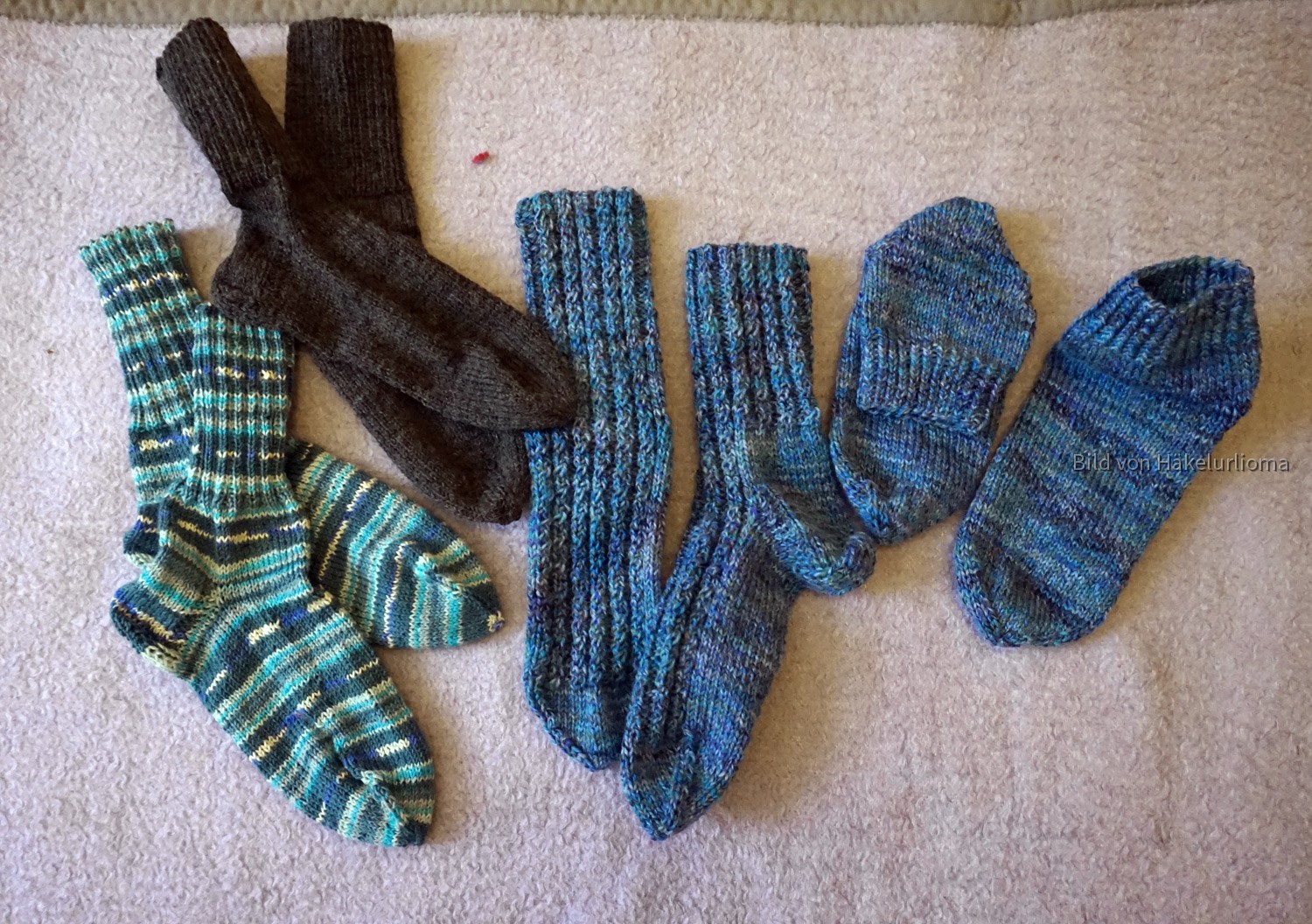Verschiedene Socken